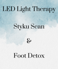 Book an Appointment with LED, Styku, & Foot detox for LED Light Therapy / Foot detox